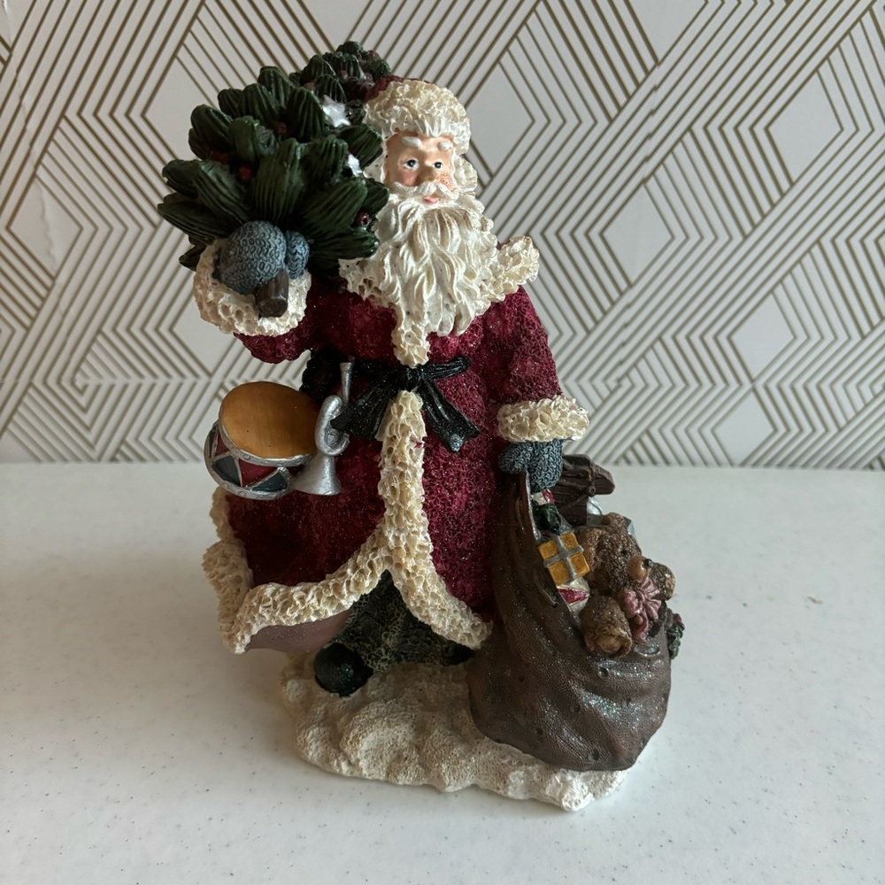 Holiday Decor Red and Green Festive Ornaments